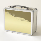 Luxe goudmetalen decoratie op militair goud (Achterkant)