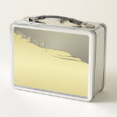 Luxe goudmetalen decoratief op goud en zilver (Achterkant)