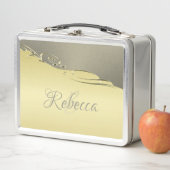 Luxe goudmetalen decoratief op goud en zilver (In situ)