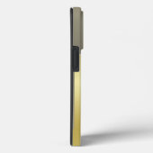 Luxe goudmetalen decoratief op goud en zilver Case-Mate iPhone case (Achterkant / Rechts)