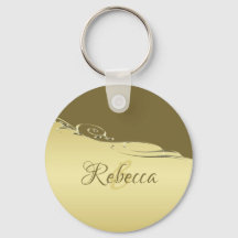 Luxe goudmetalen decoratief op militair goud;