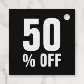 Luxe goudprijs labels voor winkels of zakelijke do (Achterkant)