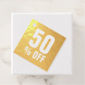 Luxe goudprijs labels voor winkels of zakelijke do (Met doos)