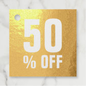 Luxe goudprijs labels voor winkels of zakelijke do (Voorkant)