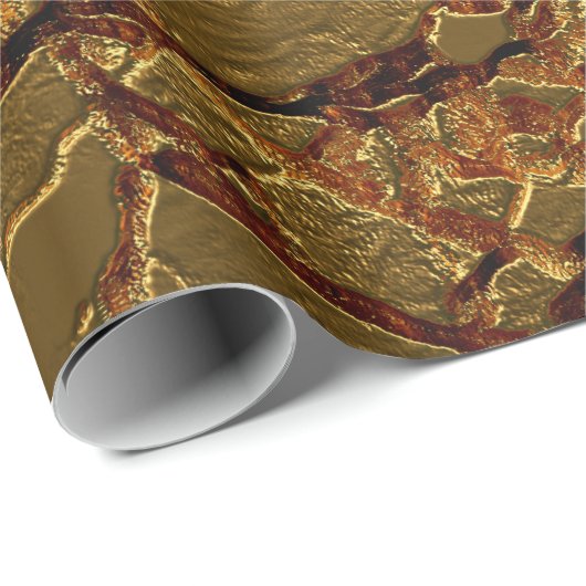 Luxe goudtextuur. cadeaupapier (Rol Hoek)