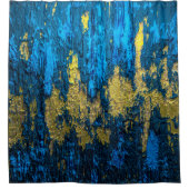 Luxe goudtextuur. douchegordijn (Voorkant)