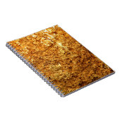 Luxe goudtextuur. notitieboek (Rechterzijde)