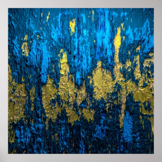 Luxe goudtextuur. poster (Voorkant)