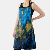 Luxe goudtextuur. schort (Insitu)