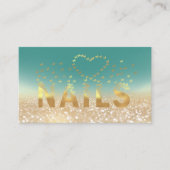 Luxe goudvlinders logo visitekaartje (Voorkant)