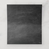 Luxe Graduation Party Retro schoolbord Plaatskaartje (Binnenkant ongevouwen)