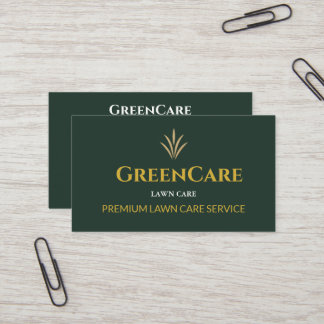 Luxe Grass Lawn Care Visitekaartje