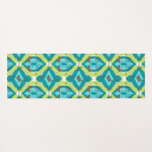 Luxe green garden art yogamat (Achterkant (horizontaal))