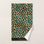 LUXE GREEN GOLD DOUANESTOWEL SET BAD HANDDOEK (Handdoek)