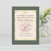 Luxe Grihapravesh Uitnodiging (Staand voorkant)