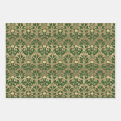 Luxe Groen & Goud Botanisch Inpakpapier (Voorkant 2)