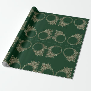 Luxe groen inpakpapier