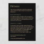 Luxe groene agaat met goud informatiekaartje (Voorkant)