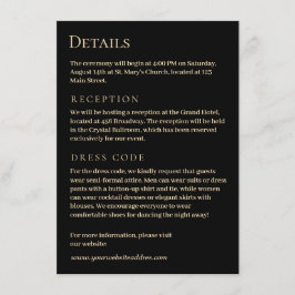 Luxe groene agaat met goud informatiekaartje