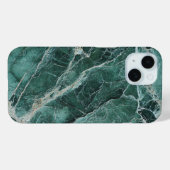 Luxe groene marmeren telefoonhoes Case-Mate iPhone case (Achterkant (horizontaal))