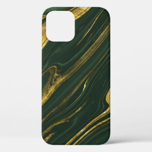 Luxe groene Onyx: gouden marmer. Case-Mate iPhone Case