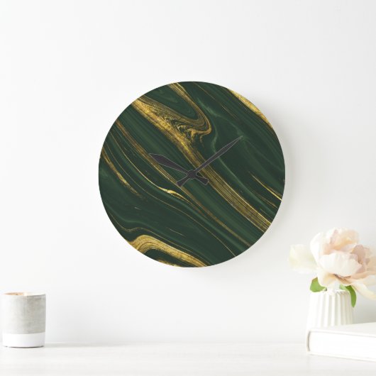 Luxe groene Onyx: gouden marmer. Grote Klok (Huis)