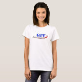 Luxe Gulfstream IV Private Jet T-shirt (Voorkant volledig)