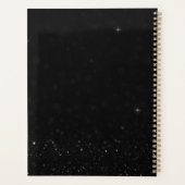 Luxe Hair Studio Stijlvol | Glitterontwerp Planner (Achterkant)