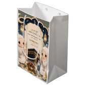 Luxe Hajj Mabroor Chibi Moslim Medium Cadeauzakje (Voorkant Gekanteld)