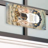 Luxe Hajj Mabroor leuk Spandoek (Buitenkant Gebouw)