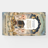 Luxe Hajj Mabroor leuk Spandoek (Horizontaal)