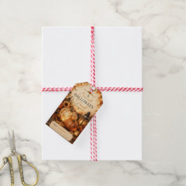 Luxe Halloween-cadeautags Set | Gotisch Cadeaulabel