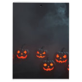 Luxe Halloween Donkere Gotische Ontwerp Klembord (Achterkant)