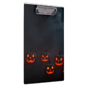 Luxe Halloween Donkere Gotische Ontwerp Klembord (Rechts)