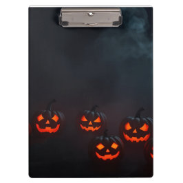 Luxe Halloween Donkere Gotische Ontwerp Klembord