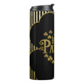 Luxe Happy St. Patrick's Day, Shamrock Tumbler Thermosbeker (Gedraaid links)