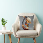 Luxe Hemellichaam Planeet Abstract Kussen (Stoel)