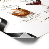 Luxe Hemelmaan Signature Dranks Poster (Hoek)