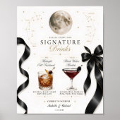 Luxe Hemelmaan Signature Dranks Poster (Voorkant)