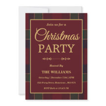 Luxe Heritage Tartan Plaid Kerstfeest