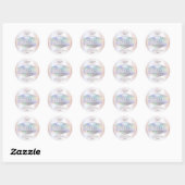 Luxe holografisch script body butter label (Vel)