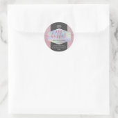 Luxe holografisch script body butter label (Tas)