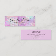 Luxe holografische blush roze & opaal make-up 