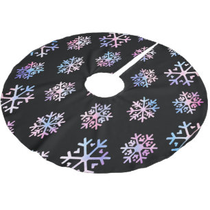 Luxe holografische sneeuwvlokker Kerstcollectie Kerstboom Rok