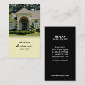 Luxe Home Entrance Real Estate Visitekaartje 3 (Voorkant / Achterkant)