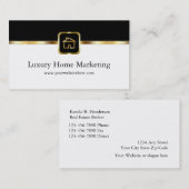 Luxe Home Marketing Visitekaartje (Voorkant / Achterkant)