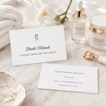 Luxe Huidverzorgingsspecialist Minimaal Elegant