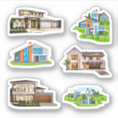 Luxe Huis Stickers (Voorkant)