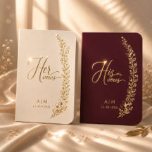 Luxe Huwelijksbelofteboeken voor Hem & Haar