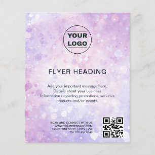 Luxe hypotheek / verzekeringsfolder flyer